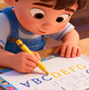 字母书写
